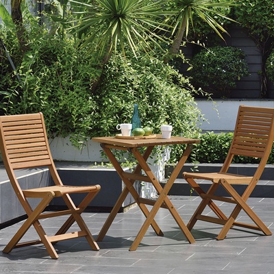 Mesa Plegable Madera Brisa 56x56xh74 cm